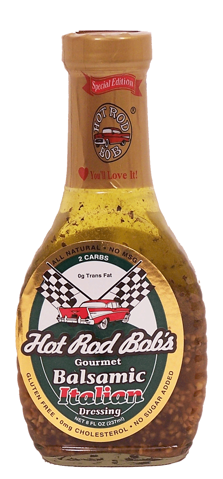 Hot Rod Bob's  gourmet balsamic italian dressing Full-Size Picture